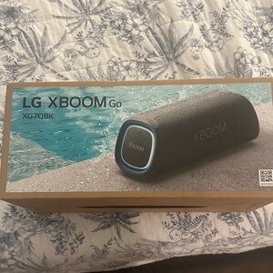 LG XBOOM Go XG7QBK Bluetooth Speaker in Black